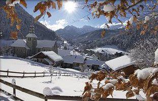 Hotel Les Touristes Abondance Exterior foto