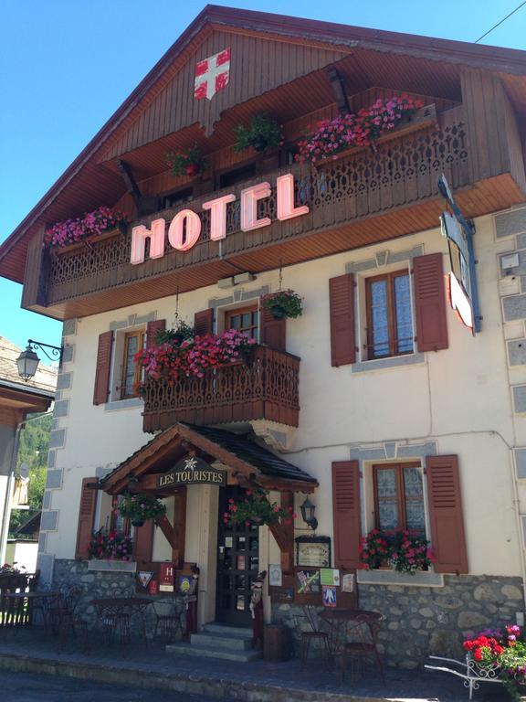 Hotel Les Touristes Abondance Exterior foto
