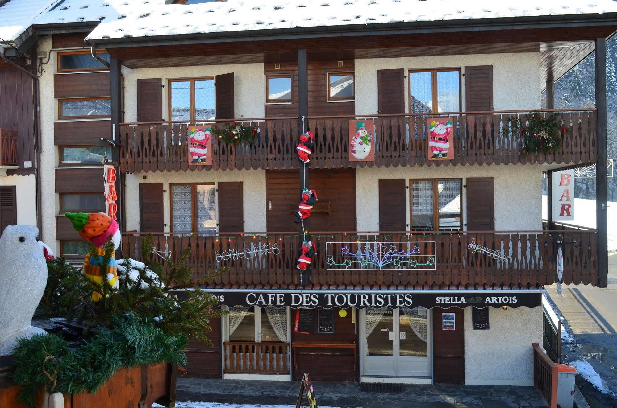 Hotel Les Touristes Abondance Exterior foto